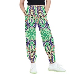 Cold Colors Mandala   Kids  Joggers