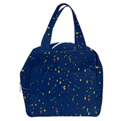 Christmas Sky Happy Boxy Hand Bag by Dutashop