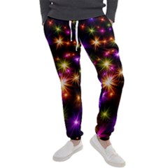 Star Colorful Christmas Abstract Men s Jogger Sweatpants by Dutashop