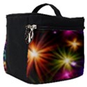 Star Colorful Christmas Abstract Make Up Travel Bag (Small) View1