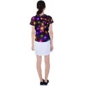 Star Colorful Christmas Abstract Women s Sports Top View2