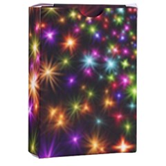 Star Colorful Christmas Abstract Playing Cards Single Design (rectangle) With Custom Box