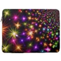 Star Colorful Christmas Abstract 17  Vertical Laptop Sleeve Case With Pocket View1