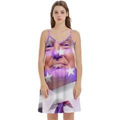 Donald Trump Flag Mini Camis Dress With Pockets by vintagetrump