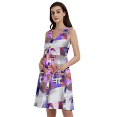 Donald Trump Flag Sleeveless Dress With Pocket by vintagetrump