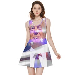 Donald Trump Flag Inside Out Reversible Sleeveless Dress by vintagetrump