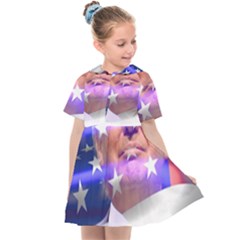 Donald Trump Flag Kids  Sailor Dress by vintagetrump