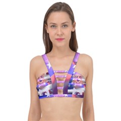 Donald Trump Flag Cage Up Bikini Top by vintagetrump