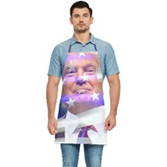 Donald Trump Flag Kitchen Apron by vintagetrump