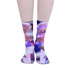 Donald Trump Flag Smooth Crew Length Tube Socks by vintagetrump