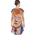 Orange Donald Trump Cap Sleeve Nightdress View2