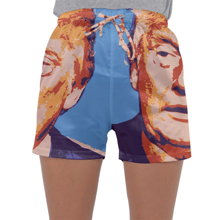 Orange Donald Trump Sleepwear Shorts