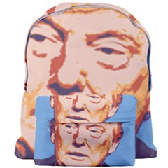 Orange Donald Trump Giant Full Print Backpack by vintagetrump