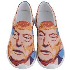 Orange Donald Trump Men s Lightweight Slip Ons