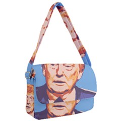 Orange Donald Trump Courier Bag by vintagetrump