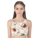 Floral Design Tank Bikini Top View1