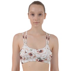 Floral Design Line Them Up Sports Bra