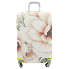 Floral Design Luggage Cover (medium)