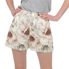 Floral Design Women s Ripstop Shorts by myclothy