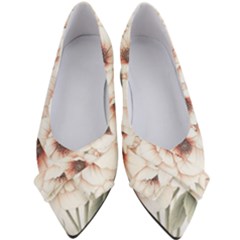 Floral Design Women s Bow Heels