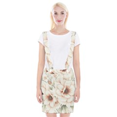 Floral Design 02 Braces Suspender Skirt