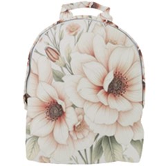 Floral Design 02 Mini Full Print Backpack by myclothy