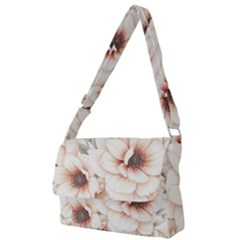 Floral Design 02 Full Print Messenger Bag (s) by myclothy