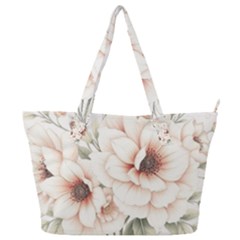 Floral Design 02 Full Print Shoulder Bag by myclothy