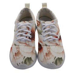 Floral Design 02 Women Athletic Shoes