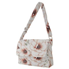 Floral Design 02 Full Print Messenger Bag (m)