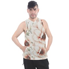 Floral Design 02 Men s Sleeveless Hoodie