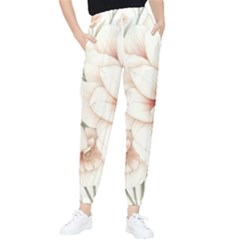 Floral Design 02 Women s Tapered Pants by myclothy