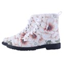 Floral Design 02 Kid s High-Top Canvas Sneakers View2