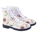 Floral Design 02 Kid s High-Top Canvas Sneakers View3