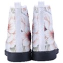 Floral Design 02 Kid s High-Top Canvas Sneakers View4