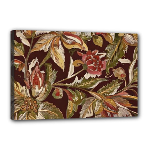 Firefly Floral Art For Print On Fabric; Fashion, Style, Handmade Design 87878 (4) Canvas 18  X 12  (stretched)