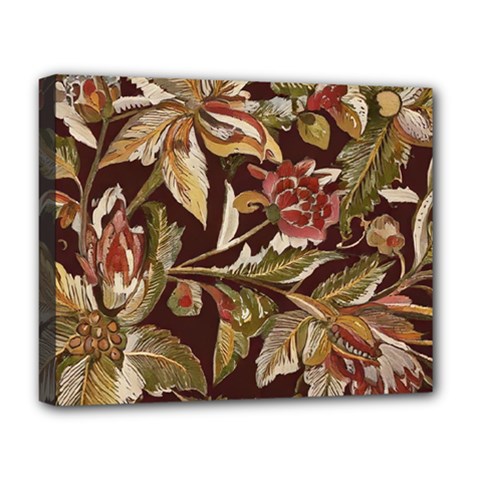 Firefly Floral Art For Print On Fabric; Fashion, Style, Handmade Design 87878 (4) Deluxe Canvas 20  X 16  (stretched) by myclothy