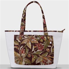 Floral Design 02 Back Pocket Shoulder Bag 