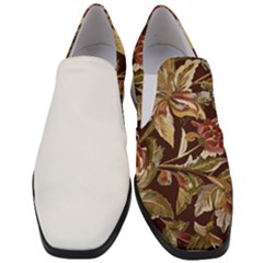 Floral Design 02 Women Slip On Heel Loafers