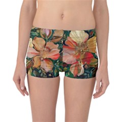  Floral Design 03 Reversible Boyleg Bikini Bottoms by myclothy