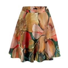  Floral Design 03 High Waist Skirt