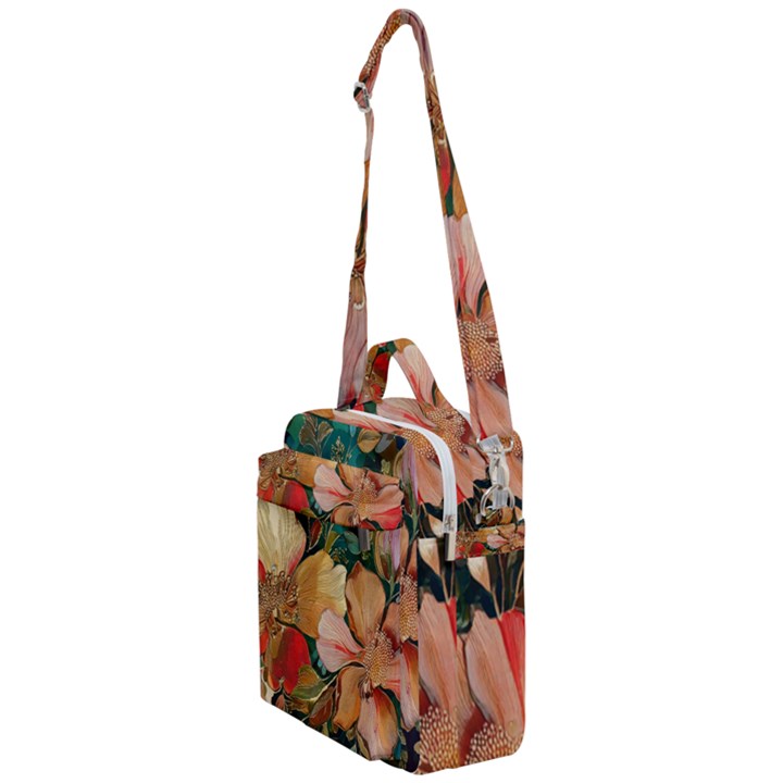  Floral Design 03 Crossbody Day Bag