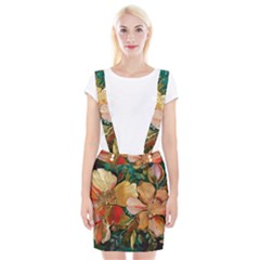  Floral Design 03 Braces Suspender Skirt