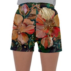  Floral Design 03 Sleepwear Shorts