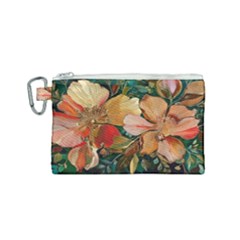  Floral Design 03 Canvas Cosmetic Bag (small)