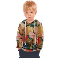  Floral Design 03 Kids  Overhead Hoodie