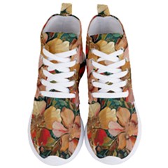  Floral Design 03 Women s Lightweight High Top Sneakers