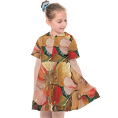  Floral Design 03 Kids  Sailor Dress