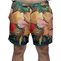  Floral Design 03 Men s Shorts