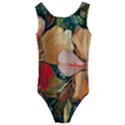  Floral Design 03 Kids  Cut-Out Back One Piece Swimsuit View1